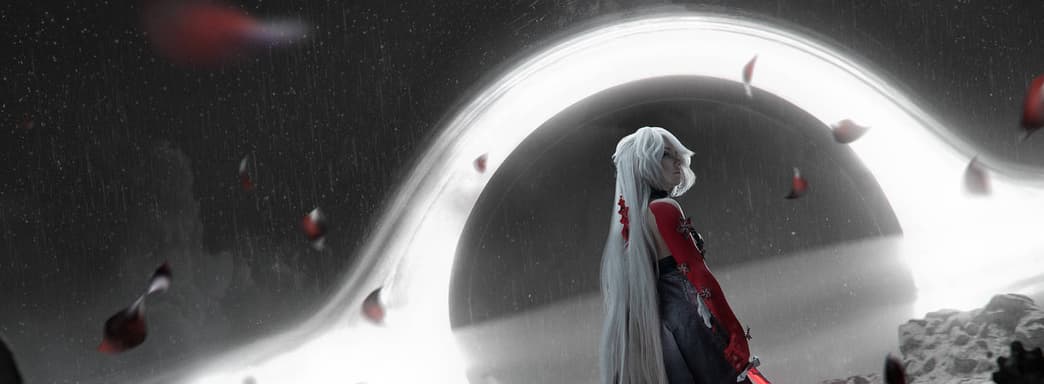 Галактический рейнджер: модель показала косплей Ахерон из игры Honkai: Star Rail