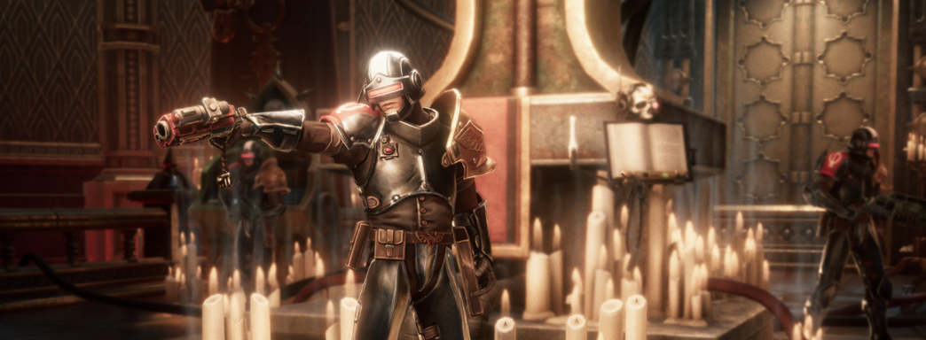 Разработчики Warhammer 40,000 Rogue Trader показали архетип Надзирателя и происхождение Арбитес из DLC Lex Imperialis!