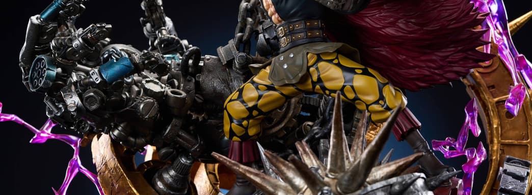 Ходячий магнит: Ryu Studio выпустит статую Юстасса Кида из аниме One Piece