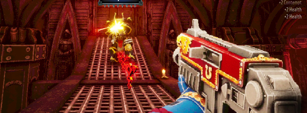 В Steam можно бесплатно забрать Warhammer 40,000: Boltgun Words of Vengeance — шутер, в котором надо быстро печатать слова для выстрелов