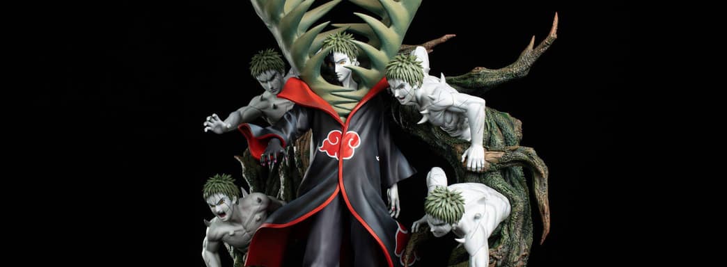 Двуликий член «Акацуки»: Pickstar Studio открыла предзаказ на статую Зецу из аниме «Наруто»