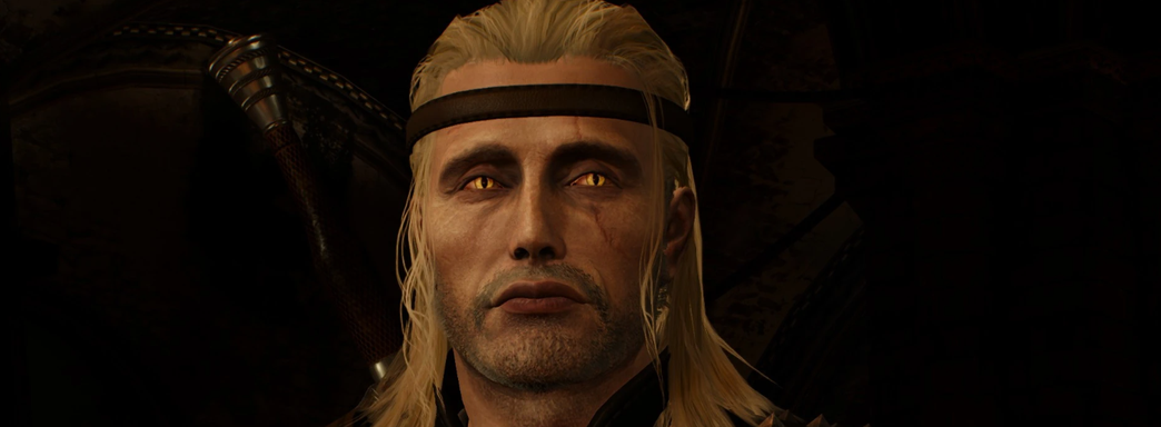 В ремастер The Witcher 3 добавили две реалистичные модели Мадса Миккельсена для замены Геральта