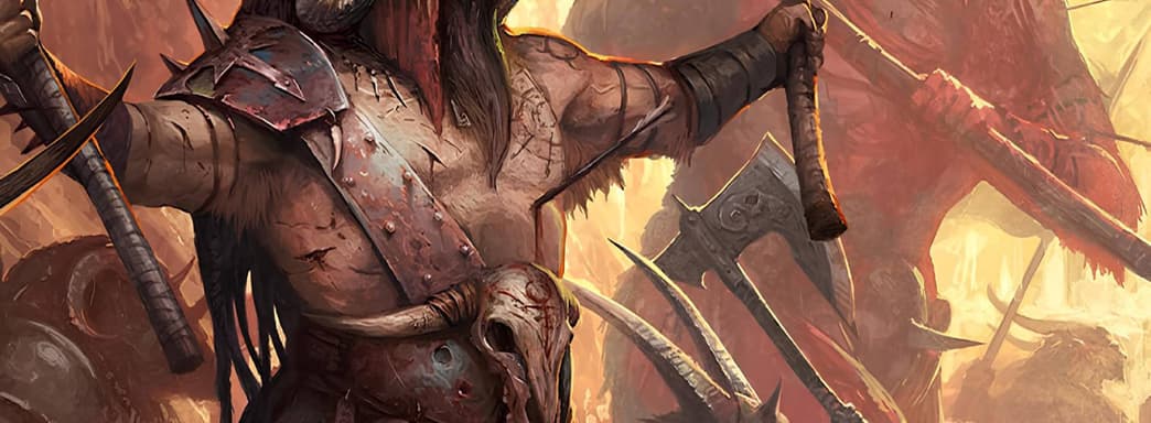 Команда настолки Warhammer: The Old World собирается открыть предзаказы на миниатюры зверолюдов