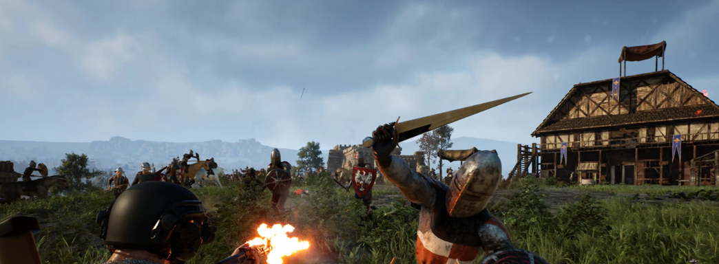 Названа дата выхода Kingmakers — экшен-стратегии про «попаданца» в Средневековье с современным оружием