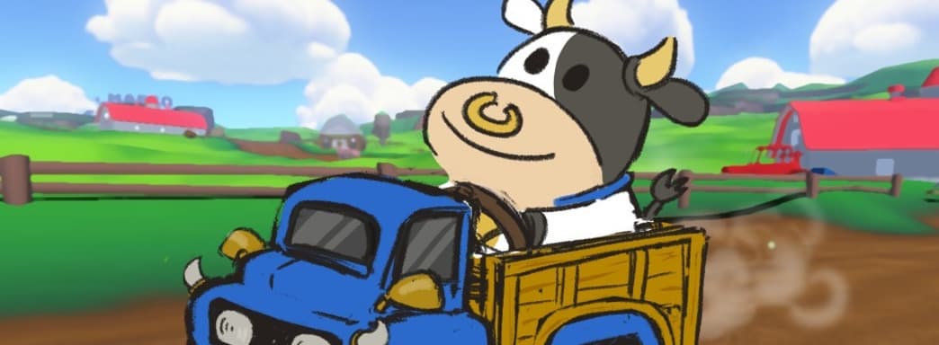 Nintendo объяснила, зачем в Mario Kart World посадили за руль корову