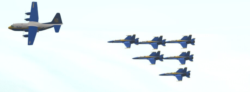 Из Steam удаляют Blue Angels Aerobatic Flight Simulator — лицензированный авиасим про «Голубых Ангелов» ВМС США с реальными фигурами пилотов