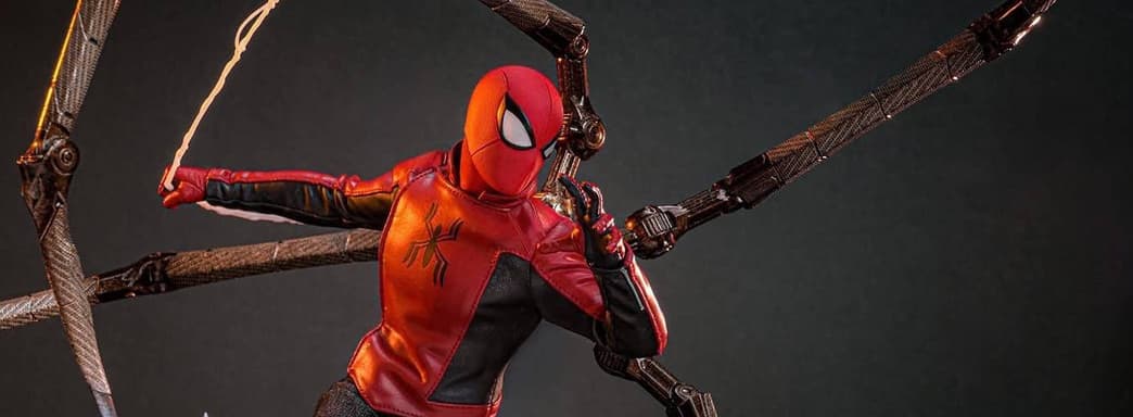 Hot Toys представила фигурку Питера Паркера в костюме «Последний рывок» из игры Marvel’s Spider-Man 2