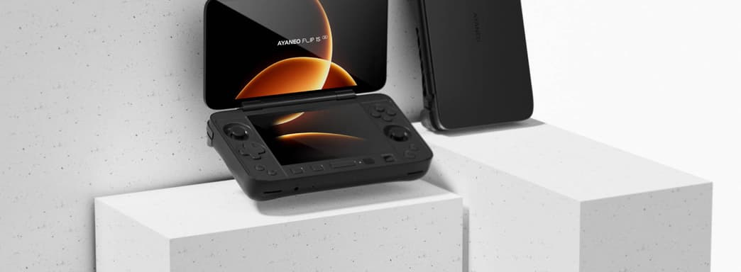 Ayaneo показала игровую и флагманскую портативку в формате раскладушки Flip 1S DS