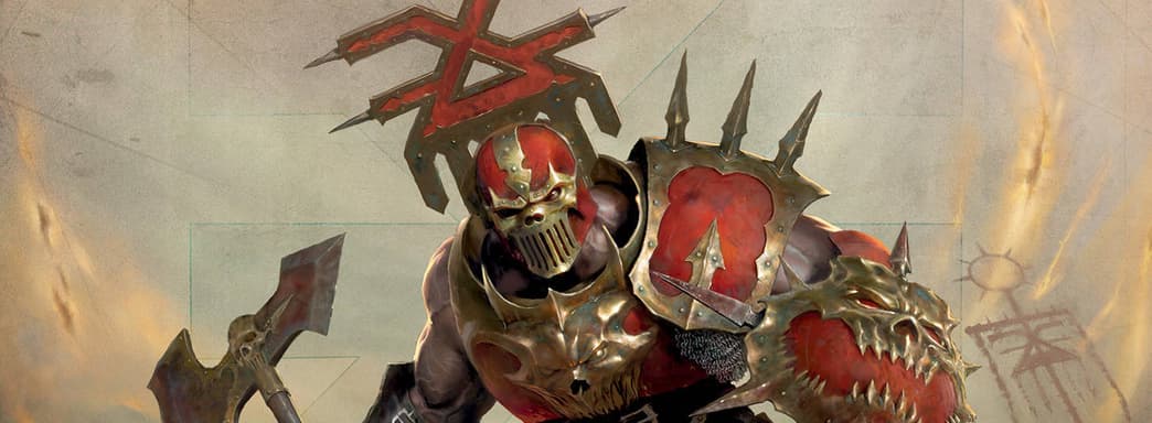 Авторы Warhammer Age of Sigmar показали миниатюру Несущего Смерть и кхорнитский набор «Клыки Бога Крови»