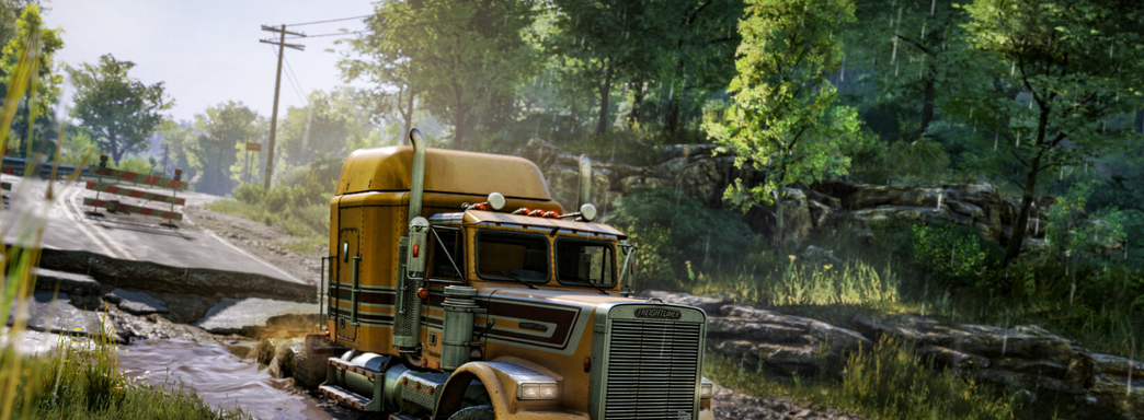 В SnowRunner появились новые грузовики — Saber выпустила Freightliner & Western Star Dual Pack