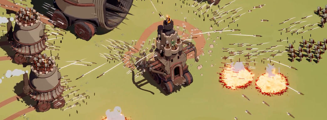 Анонсировали Wanderburg — экшен о замках на колёсах, пожирающих друг друга