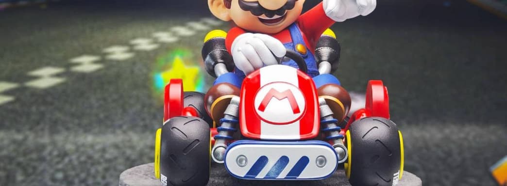 Moreno Studio открыла предзаказ на статую Марио из гоночной игры Mario Kart World