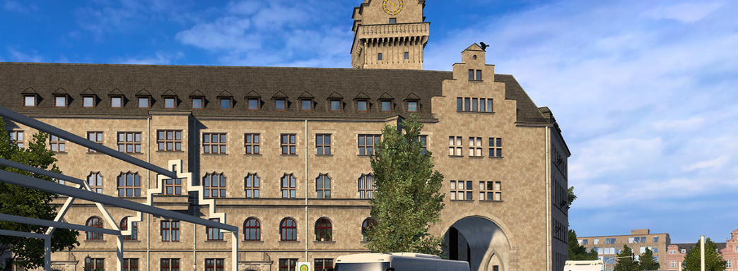 Управляемые автобусы в Euro Truck Simulator 2. Первые скриншоты нового транспорта