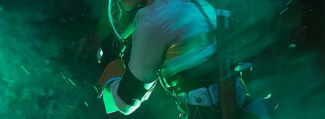 Дитя Старшей Крови: модель показала косплей Цири из игры «Ведьмак 3: Дикая Охота»