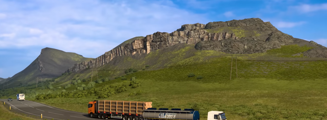 Первый трейлер и скриншоты «страны огня и льда» в Euro Truck Simulator 2. Представили дополнение про Исландию