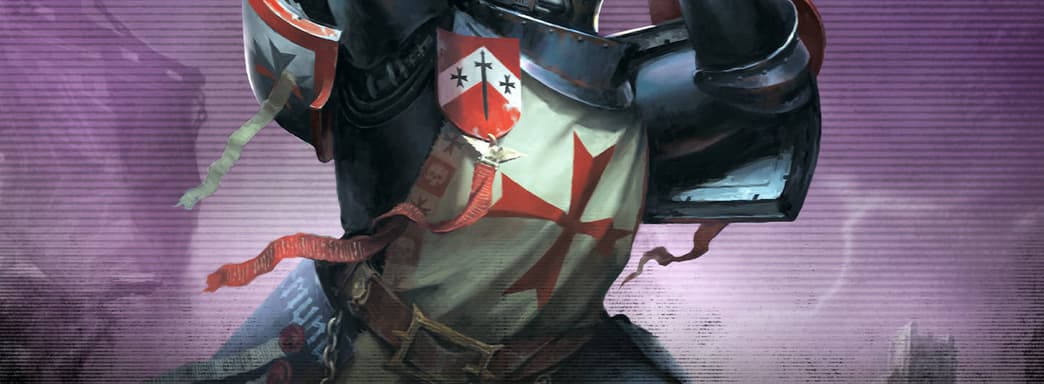 Авторы Warhammer 40,000 показали книгу «Дополнение к кодексу: Чёрные Храмовники» и миниатюру Древнего Знаменосца