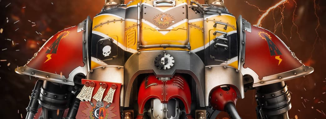 JoyToy открыла предаказ на фигурку имперского рыцаря дома Рейвенов из вселенной Warhammer 40,000