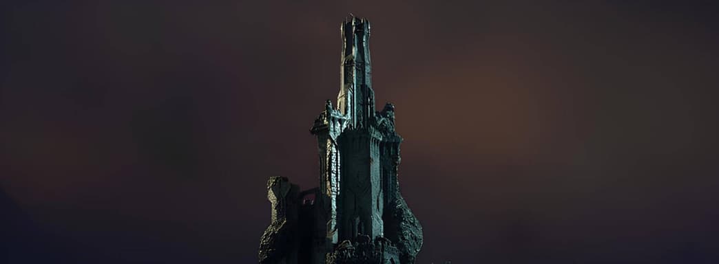 Weta Workshop представила миниатюрную версию крепости Кирит Унгол из вселенной «Властелина колец»