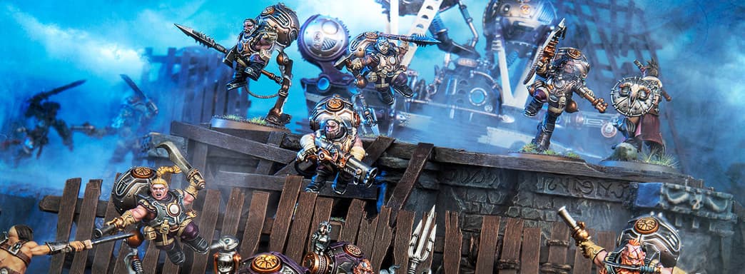 Владыки Харадрона: авторы Warhammer Age of Sigmar показали миниатюры дуардинов и новый боевой том