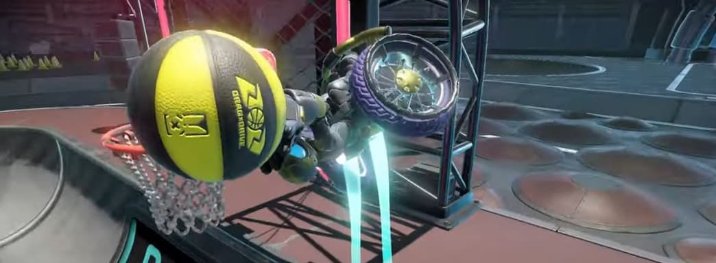 Спортивная аркада с баскетболистами в инвалидных колясках Drag x Drive выйдет в августе