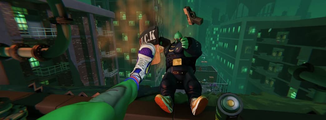 Безумный шутер Anger Foot выйдет на консоли PlayStation 5