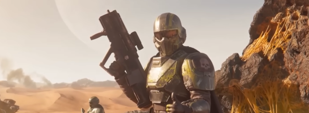 Фанат Helldivers 2 получил демократичное поздравление от Джона Хелдайвера — звезды кооперативного шутера