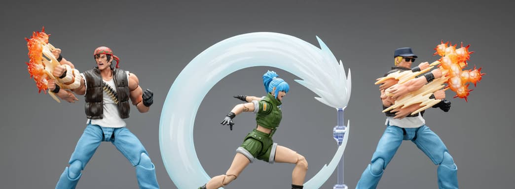 JoyToy открыла предзаказ на фигурки «Воинов Икари» из файтинга The King of Fighters '98 Ultimate Match