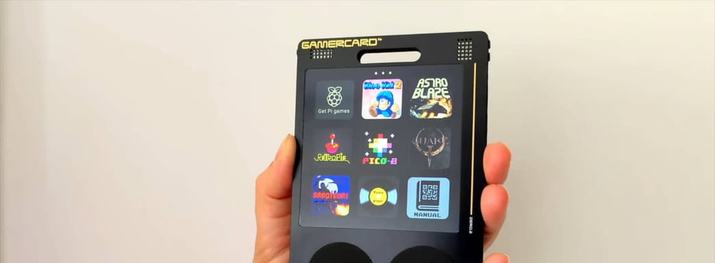 Племянник создателя ZX Spectrum выпустил портативное и игровое устройство GamerCard