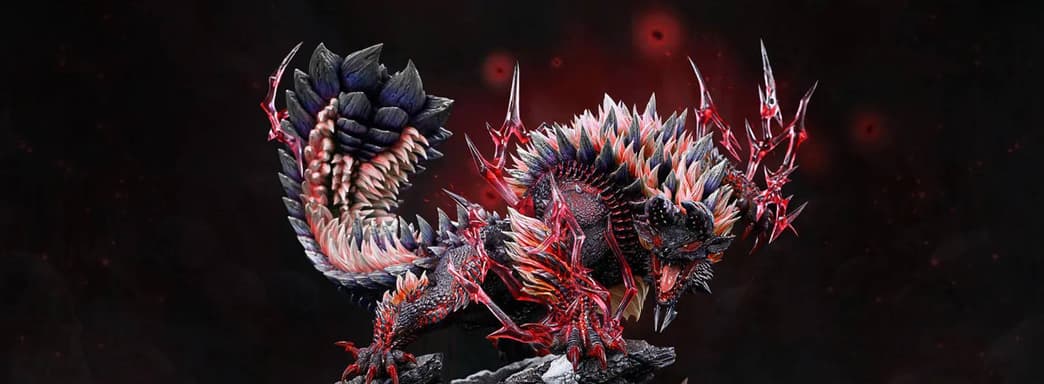 Dragon Realm Studio открыла предзаказ на неофициальные статуи Зиногра и Стигийского Зиногра из Monster Hunter: World