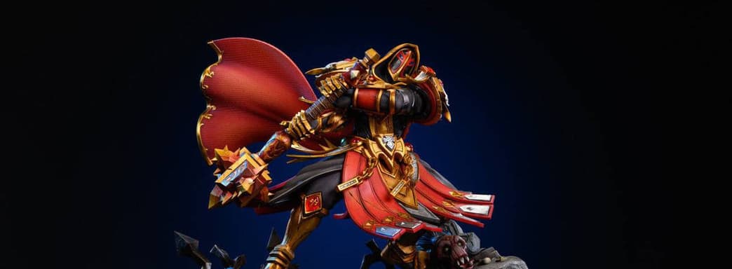 «Во имя Света!»: Alue Studio открыла предзаказ на неофициальную статую паладина из World of Warcraft