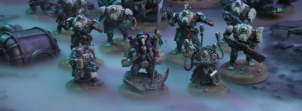 Кины на подходе: авторы Warhammer 40,000 показали новые миниатюры бойцов из Лиг Вотанна
