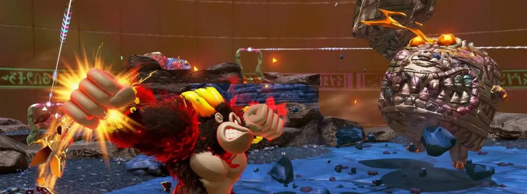 Nintendo показала, как выглядела Donkey Kong Bananza на первой Switch
