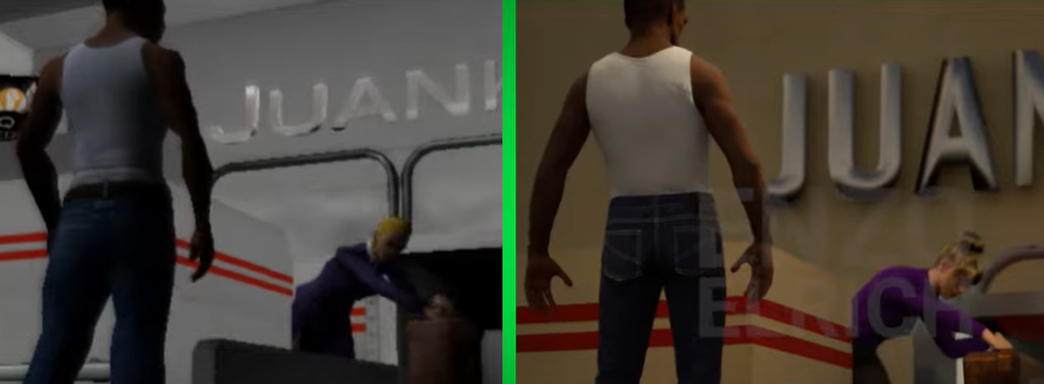 Энтузиаст собрал ремейк начала GTA San Andreas на Unreal Engine 5 и показал результат