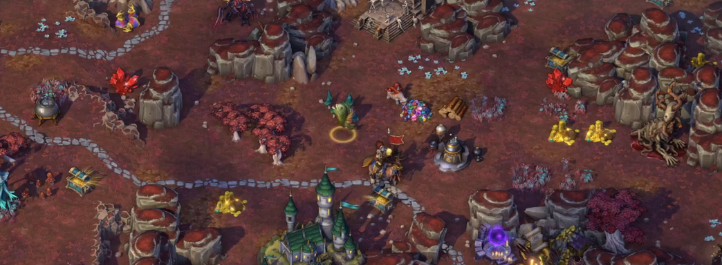 Тизер Heroes of Might and Magic Olden Era — показали Гильдию наёмников со случайными юнитами