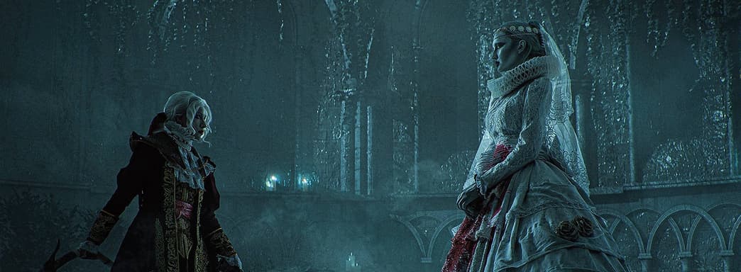 Битва с боссом: косплеерши воплотили образы Охотницы и Ярнам из Bloodborne