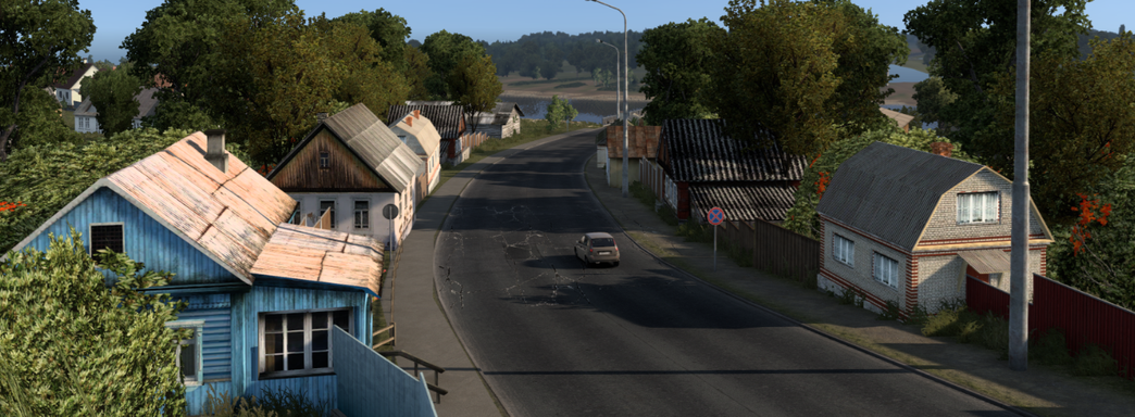 Вышло обновление мода Euro Truck Simulator 2 с городами России и Беларуси. RusMap теперь совместим с версией 1.55