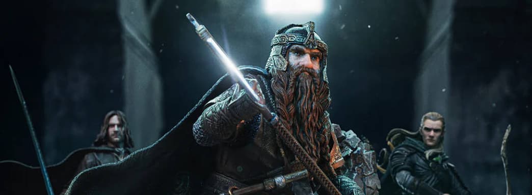«Клянусь своей бородой!»: Iron Studios открыла предзаказ на статую Гимли из кинотрилогии «Властелин колец»