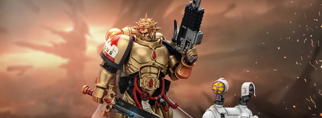 «За Императора и Сангвиния!»: JoyToy открыла предзаказ на фигурки Кровавых Ангелов из Warhammer 40,000