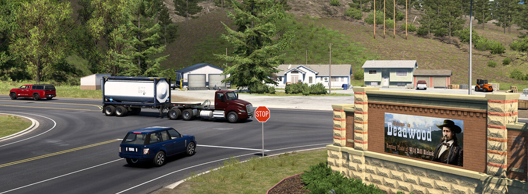 Показали Южную Дакоту в American Truck Simulator и тех, кто разрабатывает новый штат