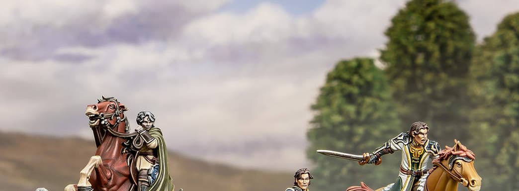 Команда настольной игры Middle Earth Strategy Battle Game показала миниатюры Фреалафа Хильдесона и Олвин