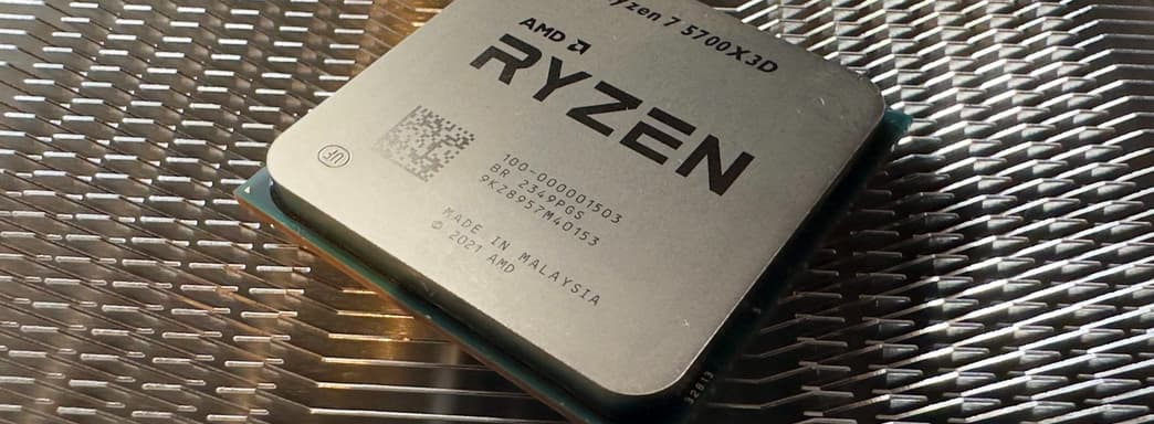 AMD постепенно завершает жизненный цикл AM4. Компания сняла с производства бюджетный Ryzen 7 5700X3D