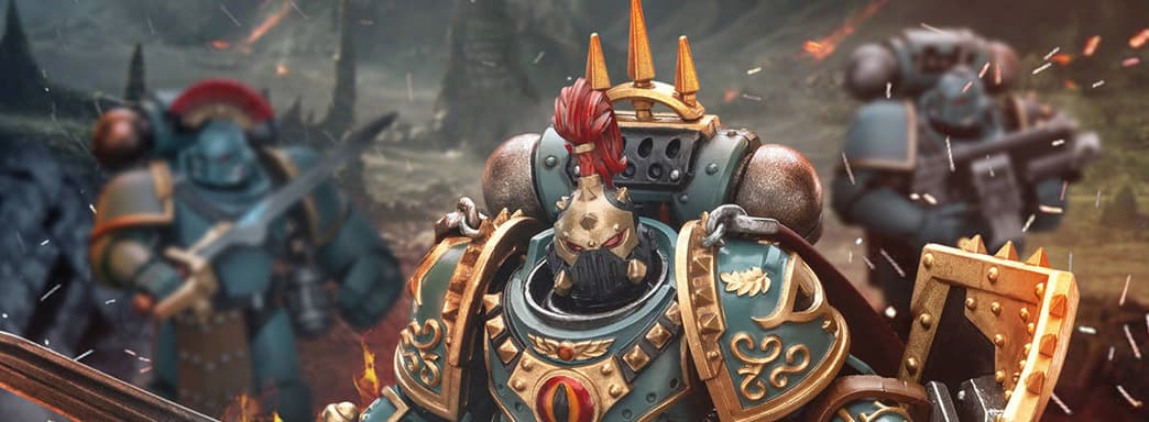 Маленький Хорус: JoyToy открыла предзаказ на фигурку Аксиманда из вселенной Warhammer: The Horus Heresy