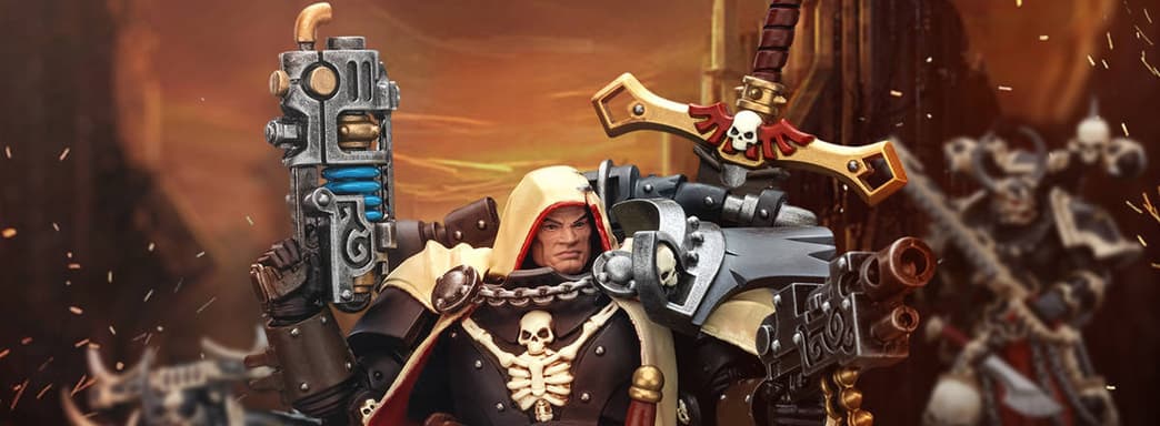 Владыка Падших: JoyToy выпустит фигурку Сайфера из вселенной Warhammer 40,000