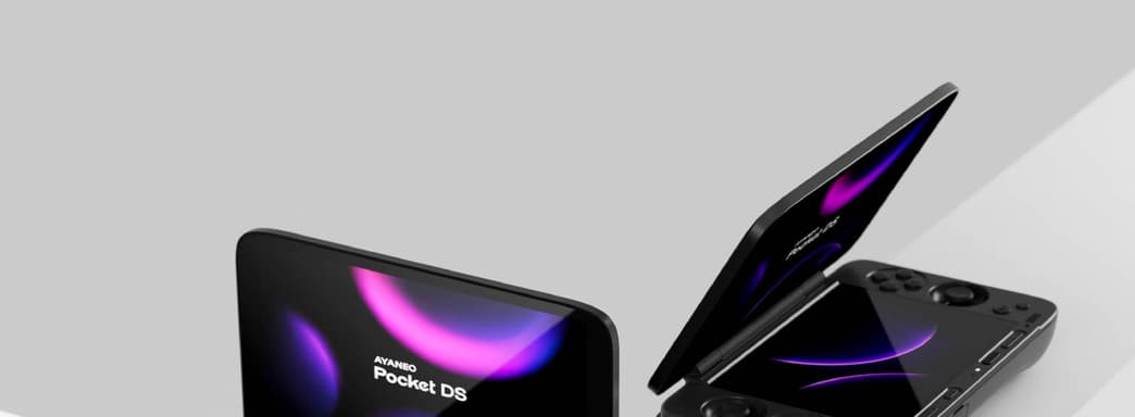 Цена на складную Android-портативку с двумя экранами Ayaneo Pocket DS станет известна 18 августа