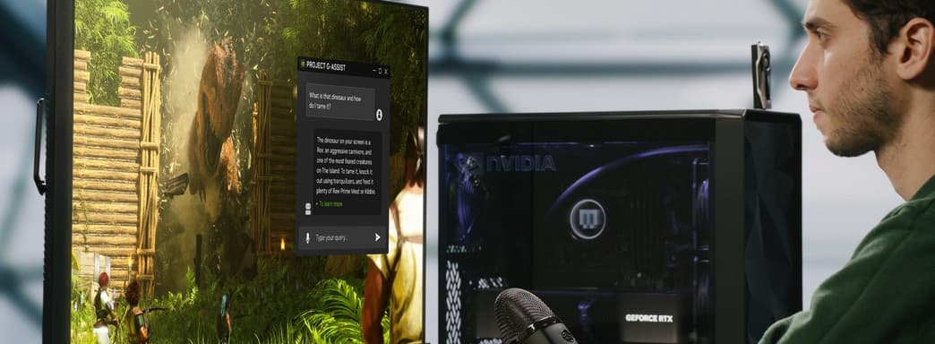 ИИ-помощник NVIDIA G-Assist стал компактнее и вдвое снизил требования к видеопамяти