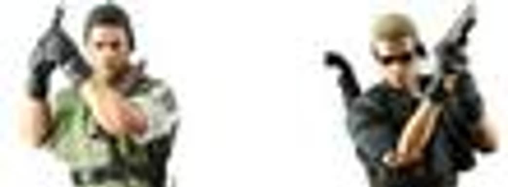 Фигурки Криса Редфилда и Альберта Вескера 