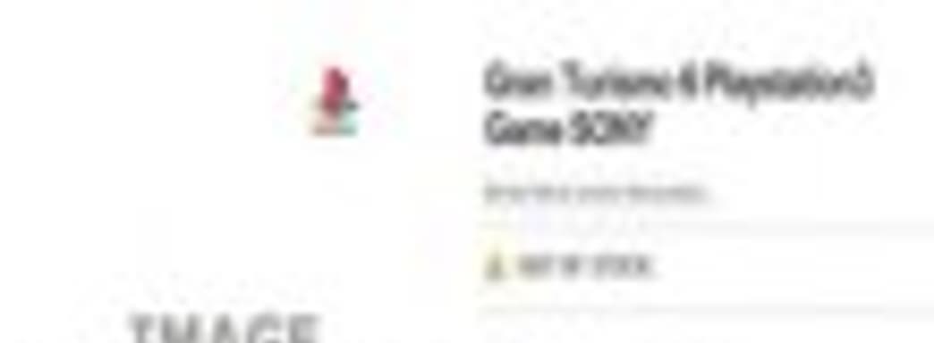 Слух: Gran Turismo 6 для PS3 в ноябре