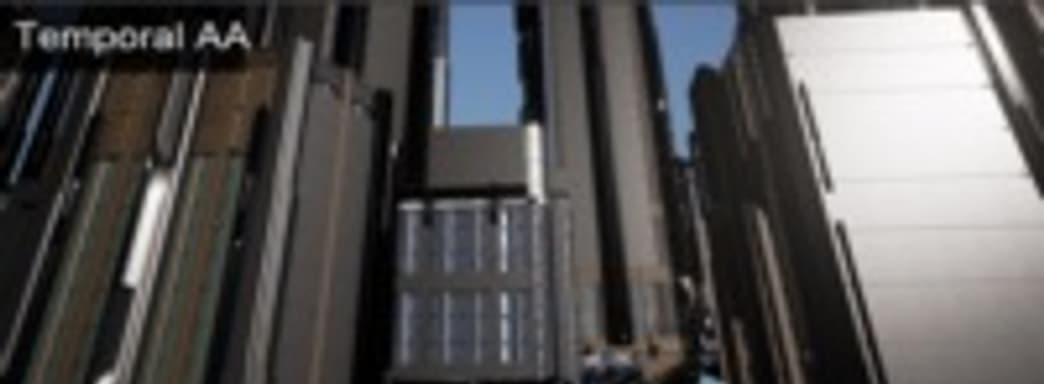 Технология сглаживания Temporal AA от Epic Games