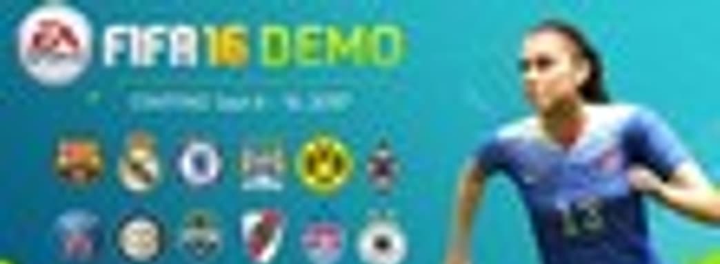 Подробности о демо-версии FIFA 16