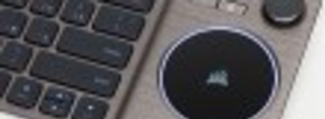 Corsair K83 Wireless — клавиатура со встроенным джойстиком и сенсорной панелью